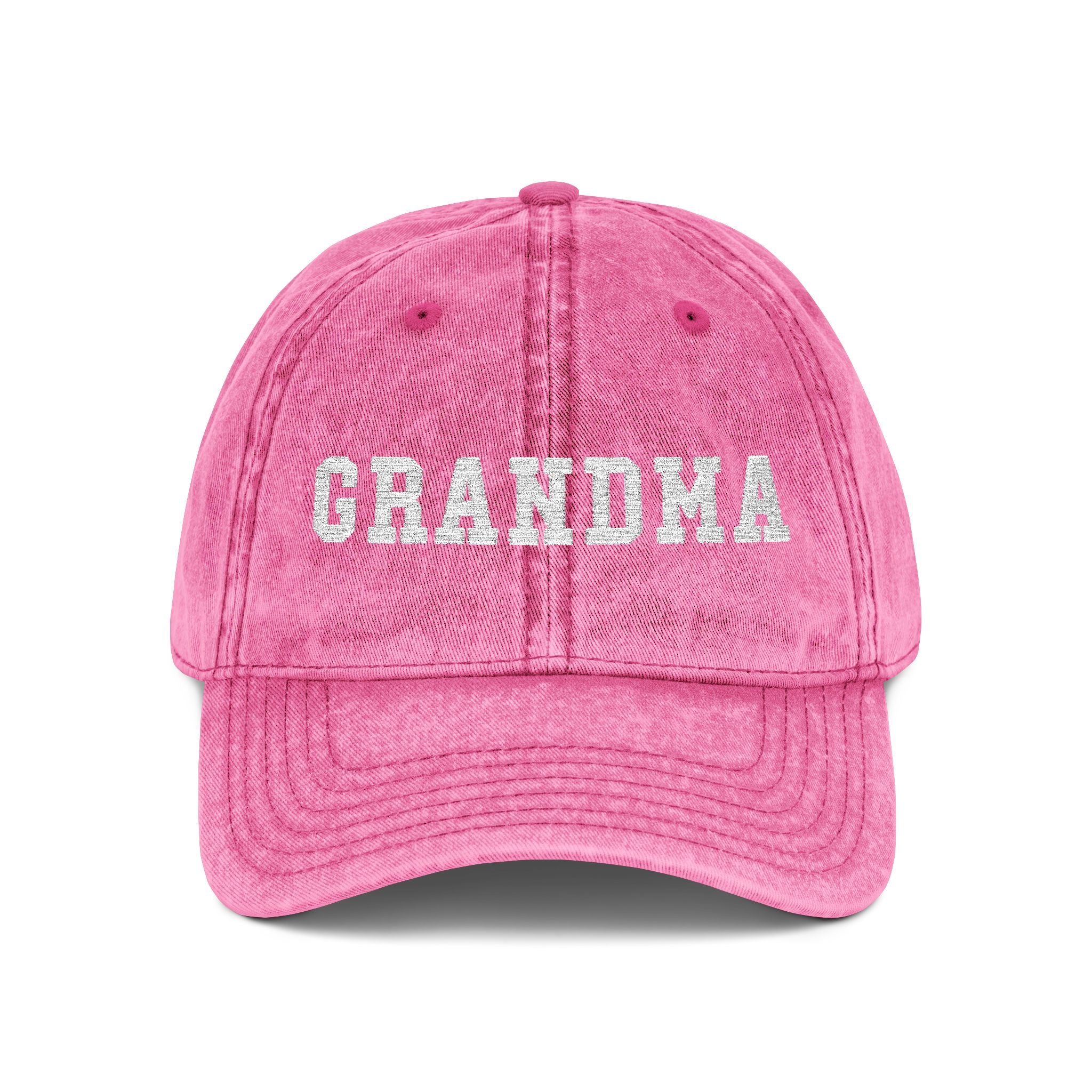 Vintage Embroidered 'GRANDMA' Cap
