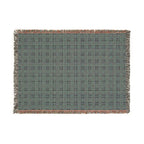 Neutral Cozy Plaid Woven Blanket - Soft Throw for Home Decor