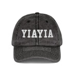Vintage Embroidered 'YIAYIA' Cap