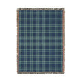 Coastal Plaid Woven Blanket