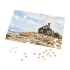 Coastal Cottage Jigsaw Puzzle (Tin Included) — 500-Piece Scenic Puzzle Gift