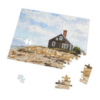 Coastal Cottage Jigsaw Puzzle (Tin Included) — 500-Piece Scenic Puzzle Gift