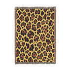 The Classic Leopard Woven Blanket