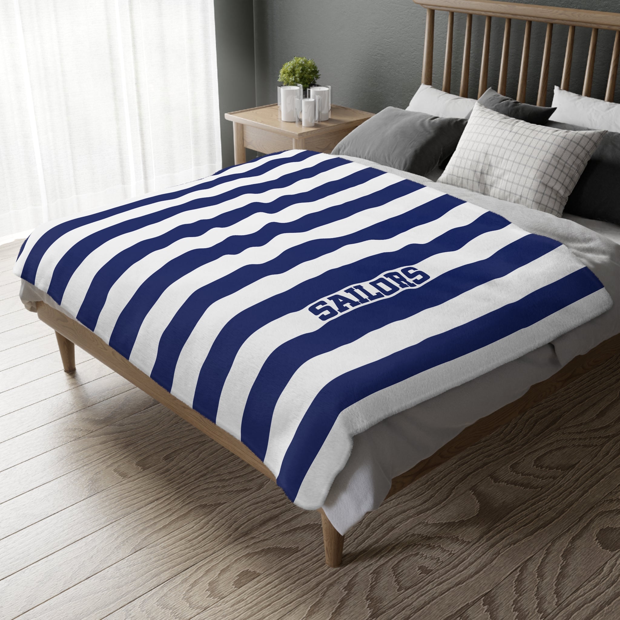 Personalized Varsity Fleece Blanket