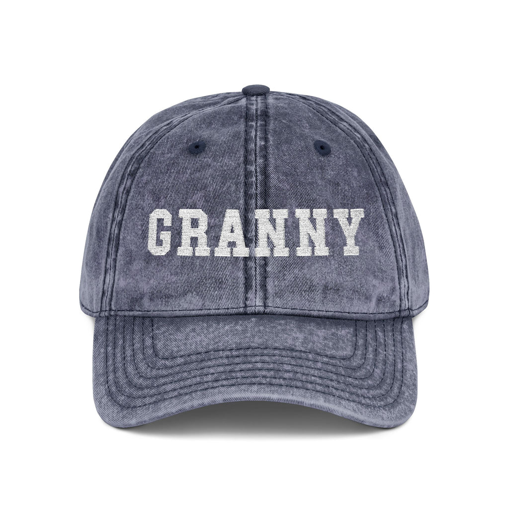 Vintage Embroidered 'GRANNY' Cap