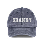 Vintage Embroidered 'GRANNY' Cap
