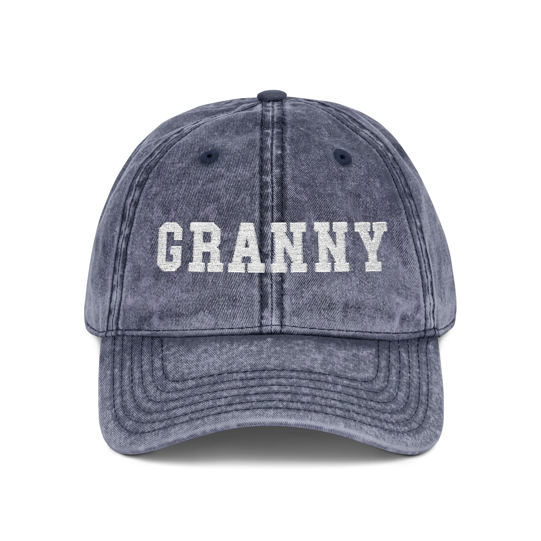 Vintage Embroidered 'GRANNY' Cap