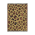 The Classic Leopard Woven Blanket