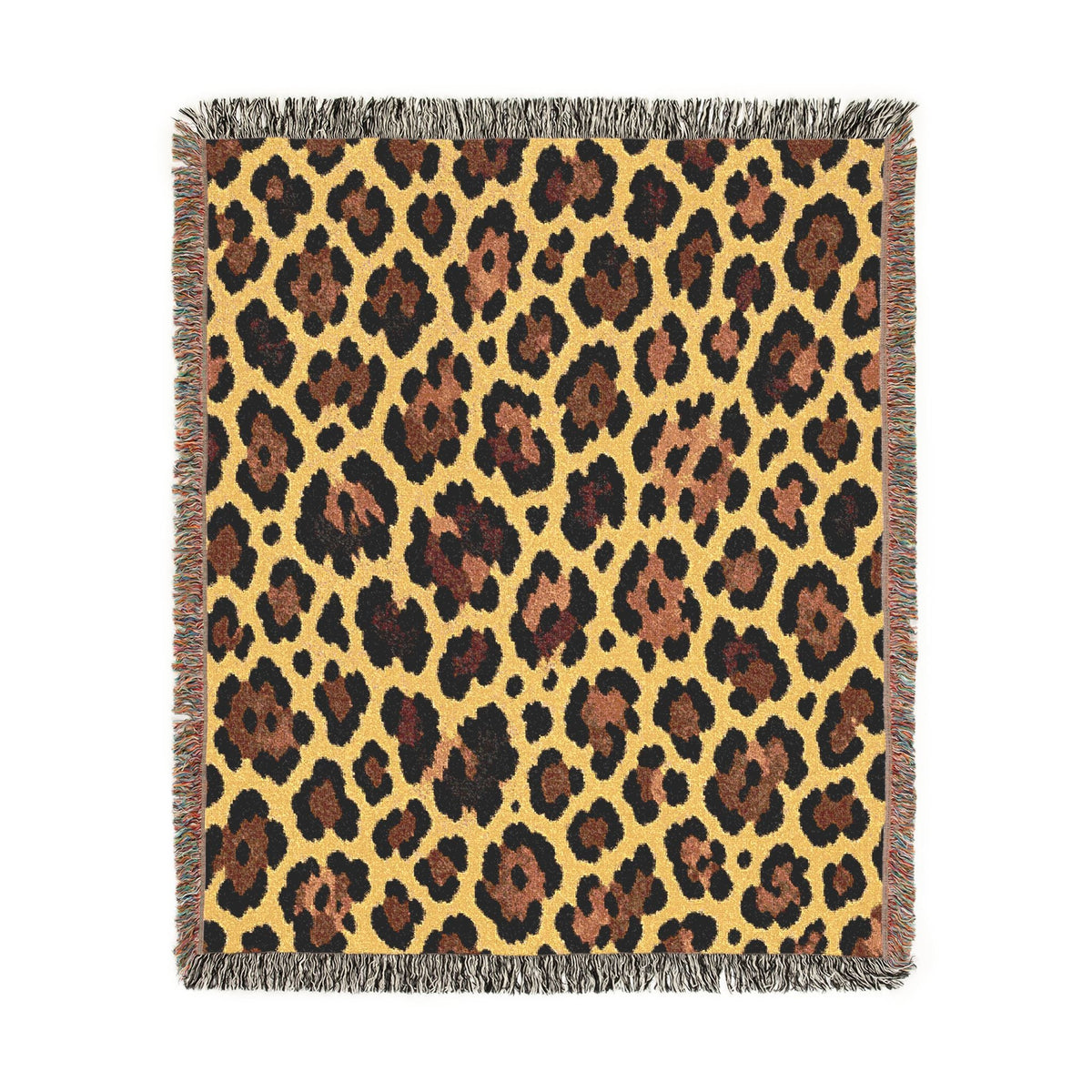 The Classic Leopard Woven Blanket