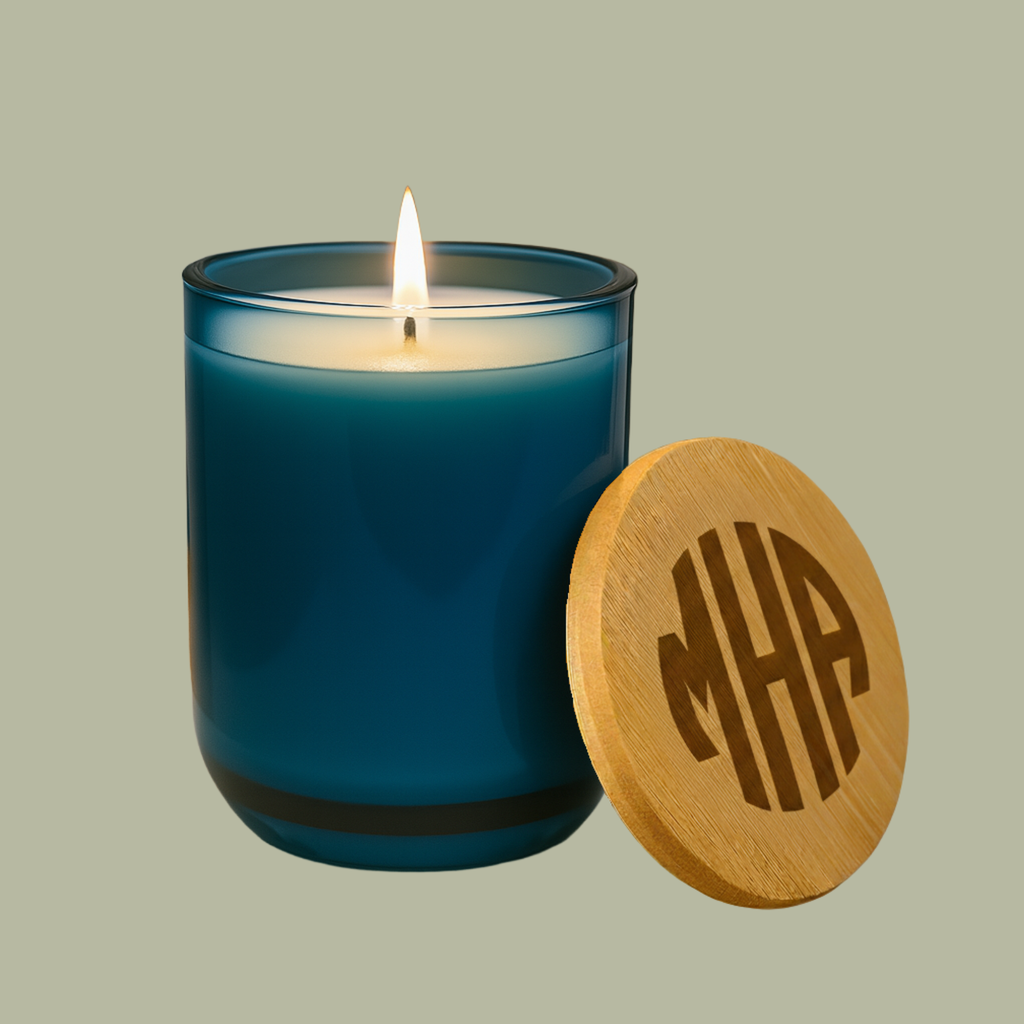 The Monogram Hearth Candle — Personalized, Elevated 14oz Scented Candle
