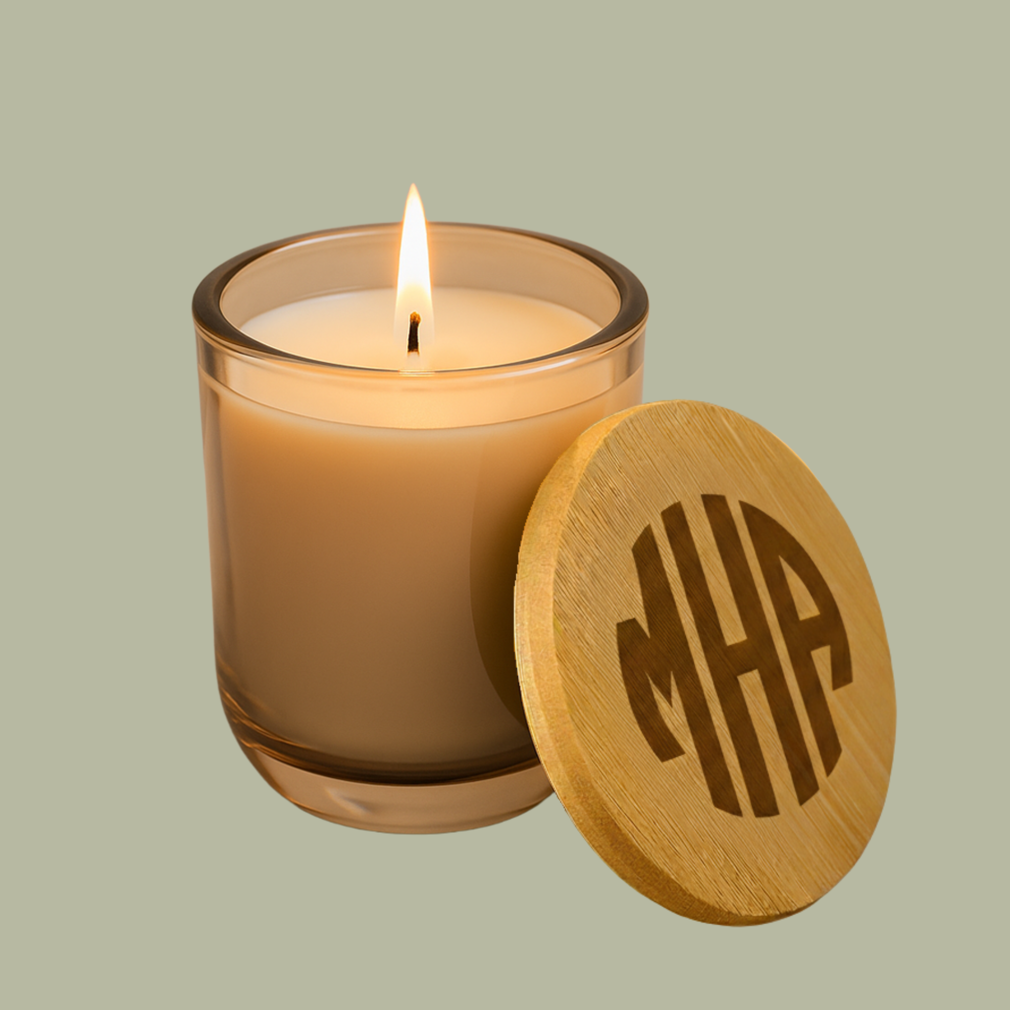 The Monogram Hearth Candle — Personalized, Elevated 14oz Scented Candle