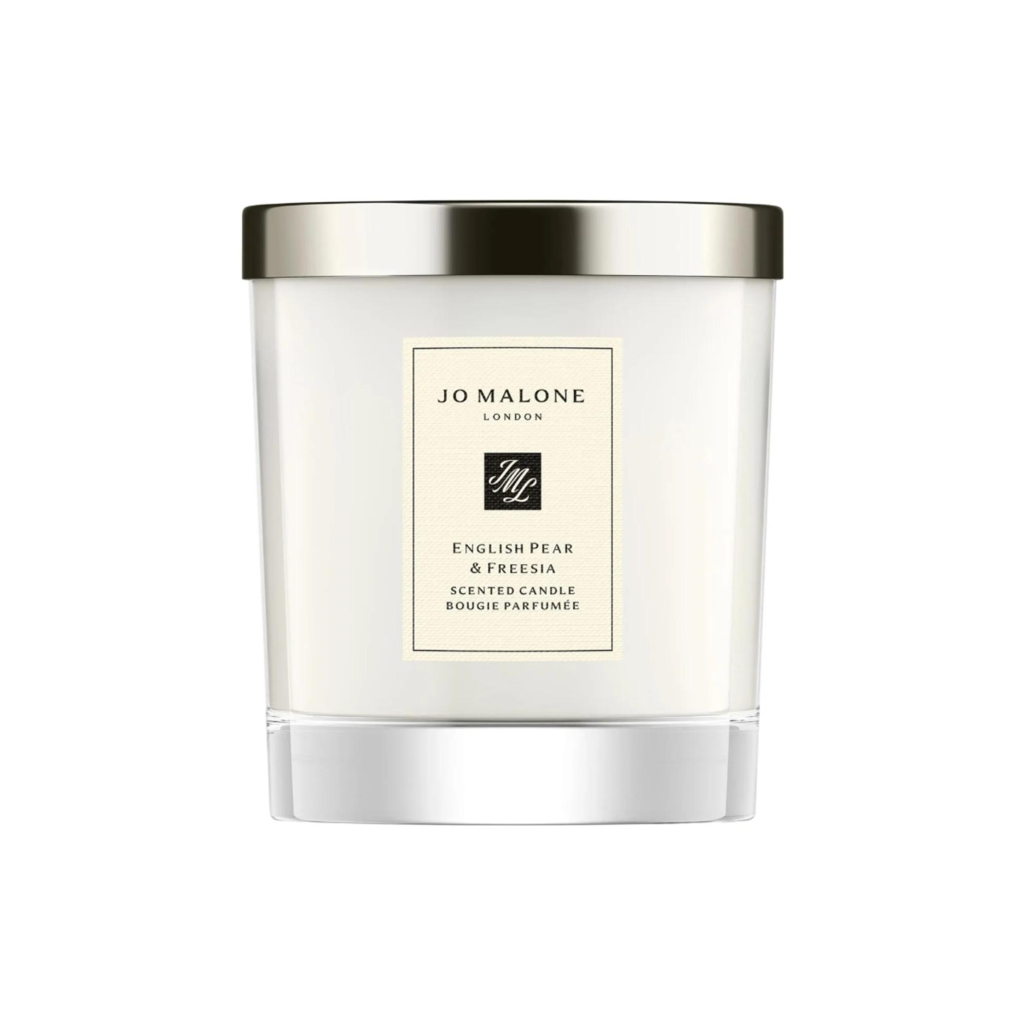 Jo Malone London English Pear & Freesia Scented Candle - Luxury Home Fragrance, Long-Lasting Candle